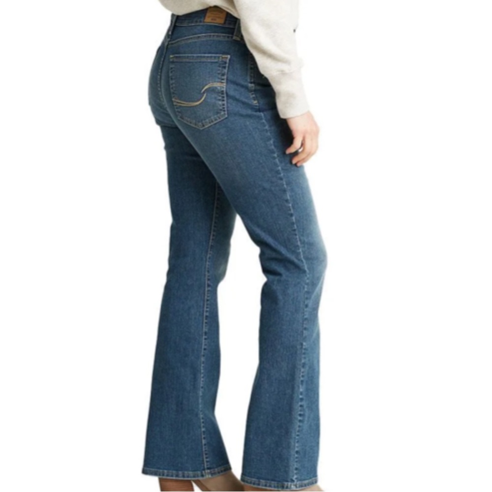 Signature Levi Strauss Stretch At Waist Bootcut Jeans Sz 14S